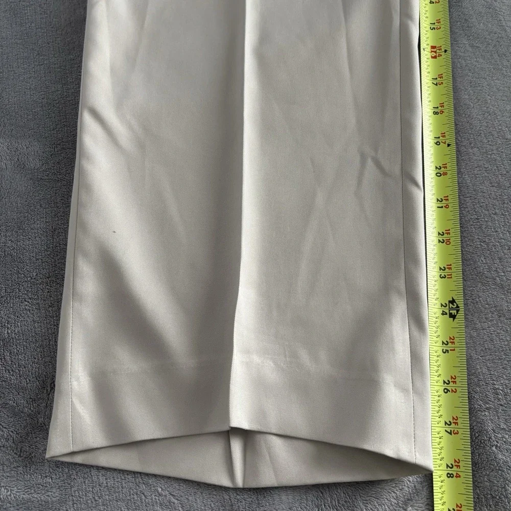 Jack Nicklaus Golf Pants Beige Pleated Dress Trousers Menswear 38x32‎